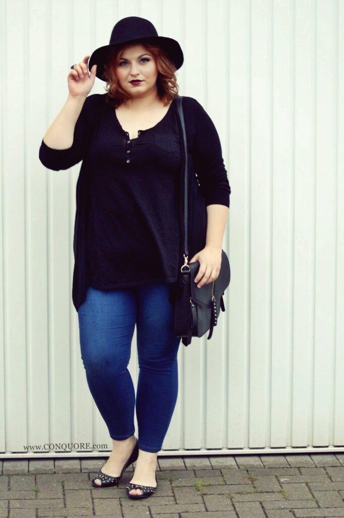 Plus Size Blog Cooles Freizeit-Outfit große Größen