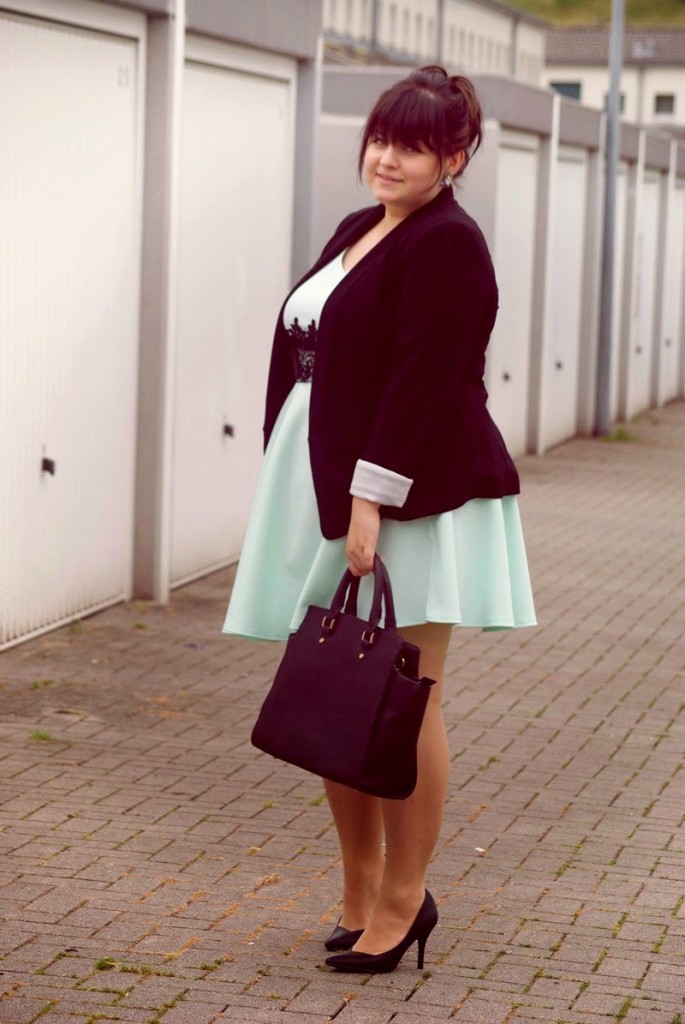 Plus Size Blog Cooles Büro-Outfit große Größen