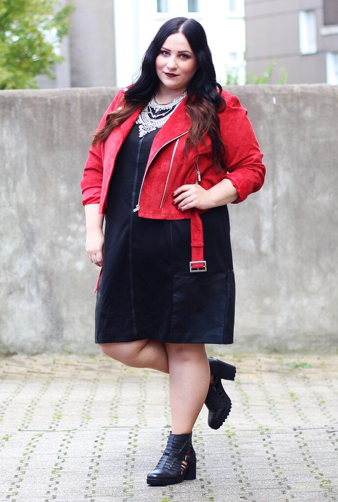 Lederjacke in großen Größen - für modebewusste Frauen!