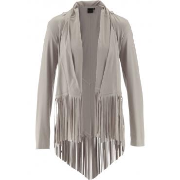 Lederimitat-Jacke mit Fransen - jetzt entdecken!