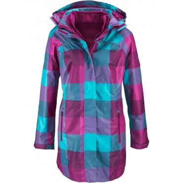 © bonprix: Outdoor-Langjacke langarm in lila für Damen