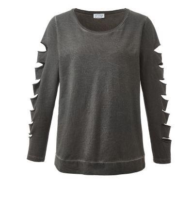 © happysize: Sweatshirt mit Cut-Outs
