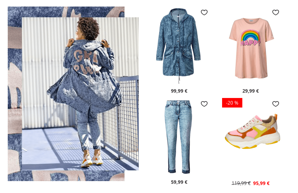 sommer outfit große größen