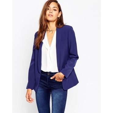ASOS Premium - Eleganter Blazer - Marineblau 