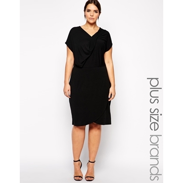 Carmakoma - Wickelkleid - Schwarz 