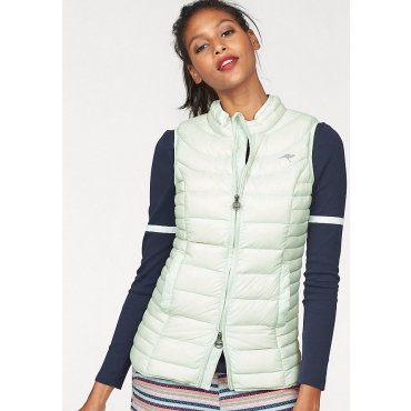 Damen Daunenweste KangaROOS grün 48 
