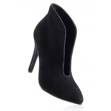 Ankle Boot mit 10 cm High-Heel in schwarz von bonprix 
