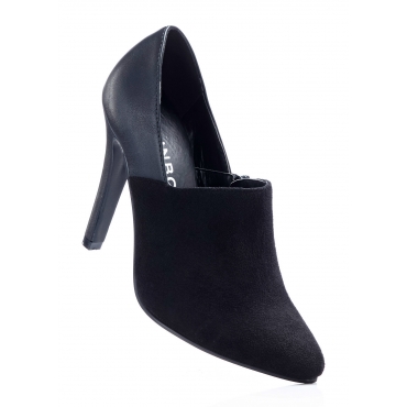 Ankle Boots mit 11 cm High-Heel in schwarz von bonprix 