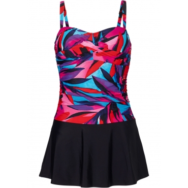 Badeanzugkleid in pink für Damen von bonprix 