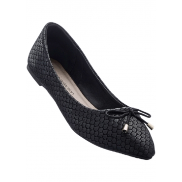 Ballerina in schwarz für Damen von bonprix 