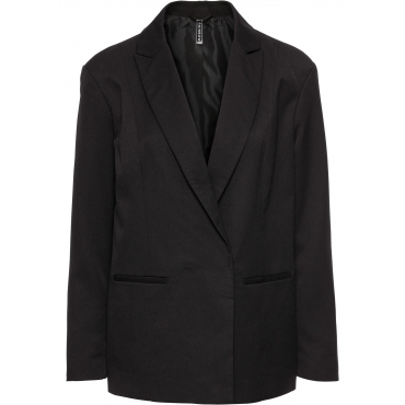 Blazer, boyfriend 3/4 Arm  in schwarz für Damen von bonprix 