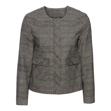 Blazer in Wolloptik langarm  in beige für Damen von bonprix 