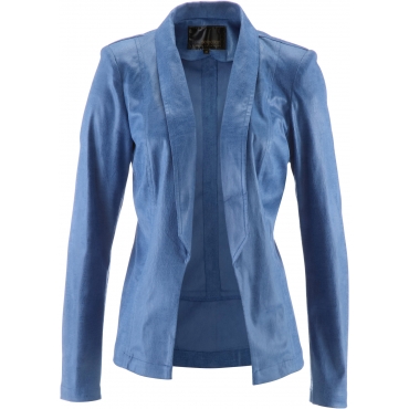 Blazerjacke langarm  in blau für Damen von bonprix 