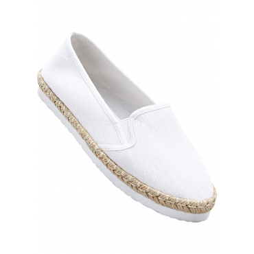 Espadrille in weiß von bonprix 