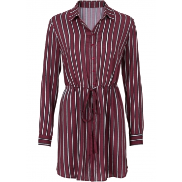 Hemdblusenkleid in rot von bonprix 