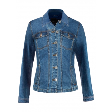 Jacke langarm  in blau für Damen von bonprix 