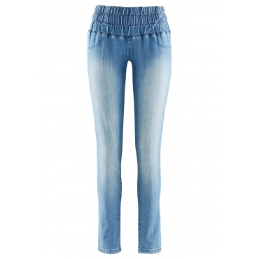 Jeansleggings Bauch Weg Lang In Blau Fur Damen Von Bonprix Online Bei Incurvy