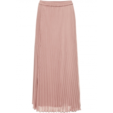 Langer Plissee-Rock in rosa für Damen von bonprix 