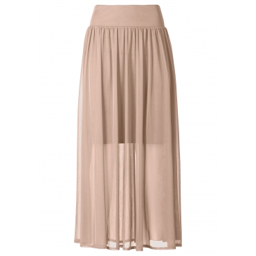 Maxirock in beige von bonprix 