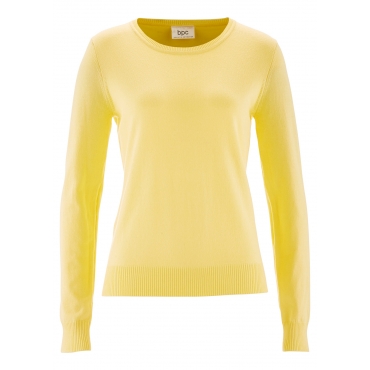 Jerseykleid mit Rüschen ohne Ärmel  in schwarz für Damen von bonprix 