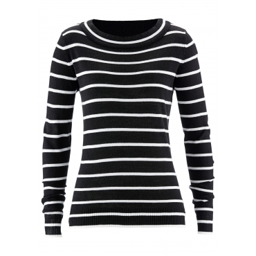 Pullover in schwarz für Damen von bonprix 