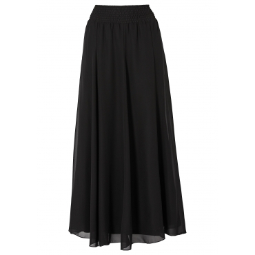 Rock figurumspielend  in schwarz von bonprix 