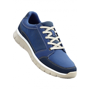 Schnürschuh in blau von bonprix 