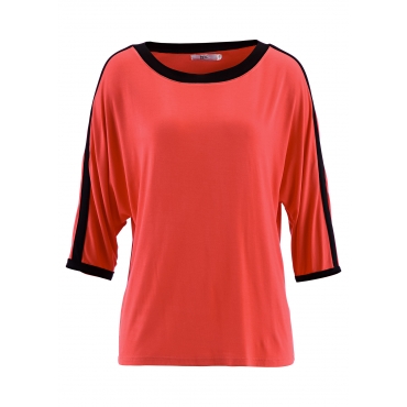 Shirt, Halbarm in rot für Damen von bonprix 