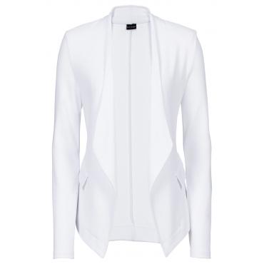 Shirtblazer langarm  in weiß für Damen von bonprix 