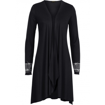 Shirtjacke langarm  in schwarz für Damen von bonprix 