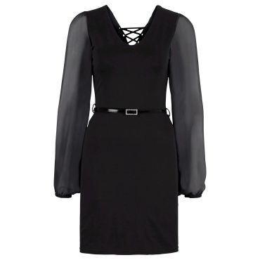 Bandeau Strandkleid ohne Ärmel  blau Damen bonprix 