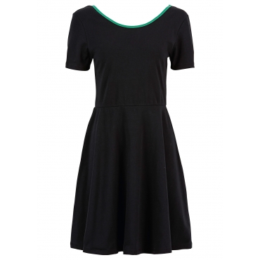 Shirtkleid/Sommerkleid in schwarz von bonprix 