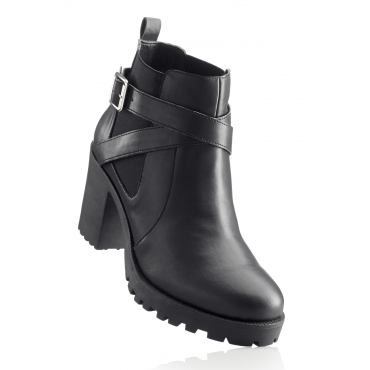 Stiefelette in schwarz für Damen von bonprix 