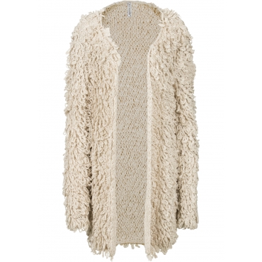 Strickjacke langarm  in beige für Damen von bonprix 