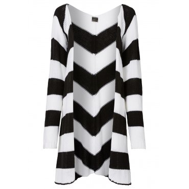 Strickjacke langarm  in schwarz für Damen von bonprix 