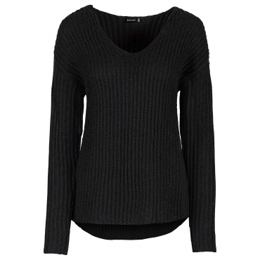 Strickpullover in schwarz für Damen von bonprix 