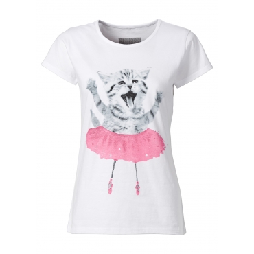 T-Shirt in weiß für Damen von bonprix 