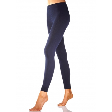 Thermosan Strickleggings in blau für Damen von bonprix 