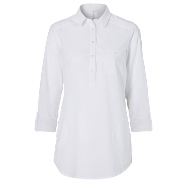 Tunika langarm  in weiß von bonprix 