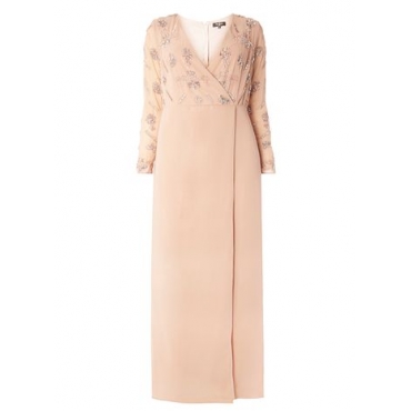 Lovedrobe Mauve Luxe Wrap Maxi Dress 