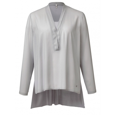 Bluse TRIANGLE grau-schwarz 