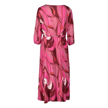 Casual-Kleid mit Muster Cartoon Purple/Pink 