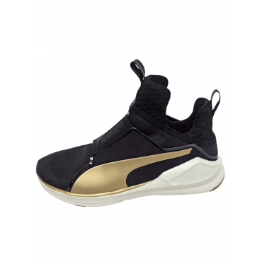 Fierce FIF-Sneaker Puma schwarz/goldfarben 