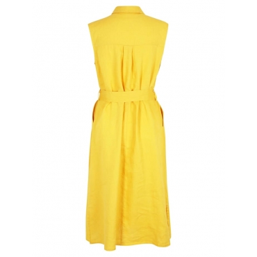 Hemdblusenkleid mit aufgesetzten Taschen Betty Barclay Ceylon Yellow 