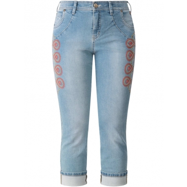 Jeans bestickt RECOVER Pants Bleached 