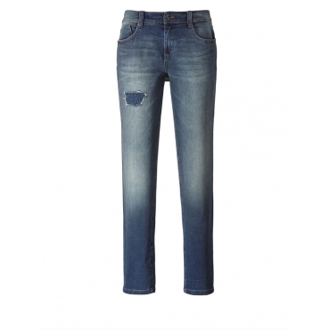 Jeans TRIANGLE blue denim stretch 