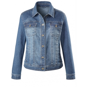 Jeansjacke blue bleached 
