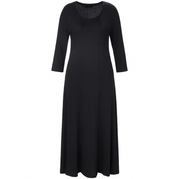 Jersey dress with 3/4-length sleeves Emilia Lay Schwarz 