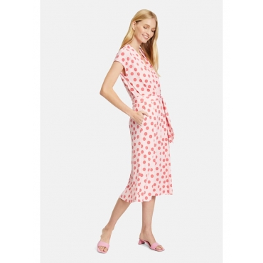 Jerseykleid mit Bindegürtel Betty Barclay Rosé/Pink 