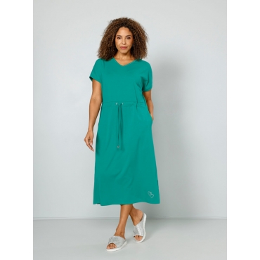 Jerseykleid in Oversized-Form MIAMODA Smaragd 